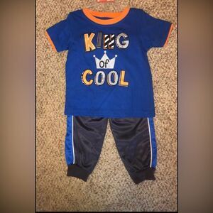 Quacker Jack Sz 24M King of Cool Jogger Set NEW NWT